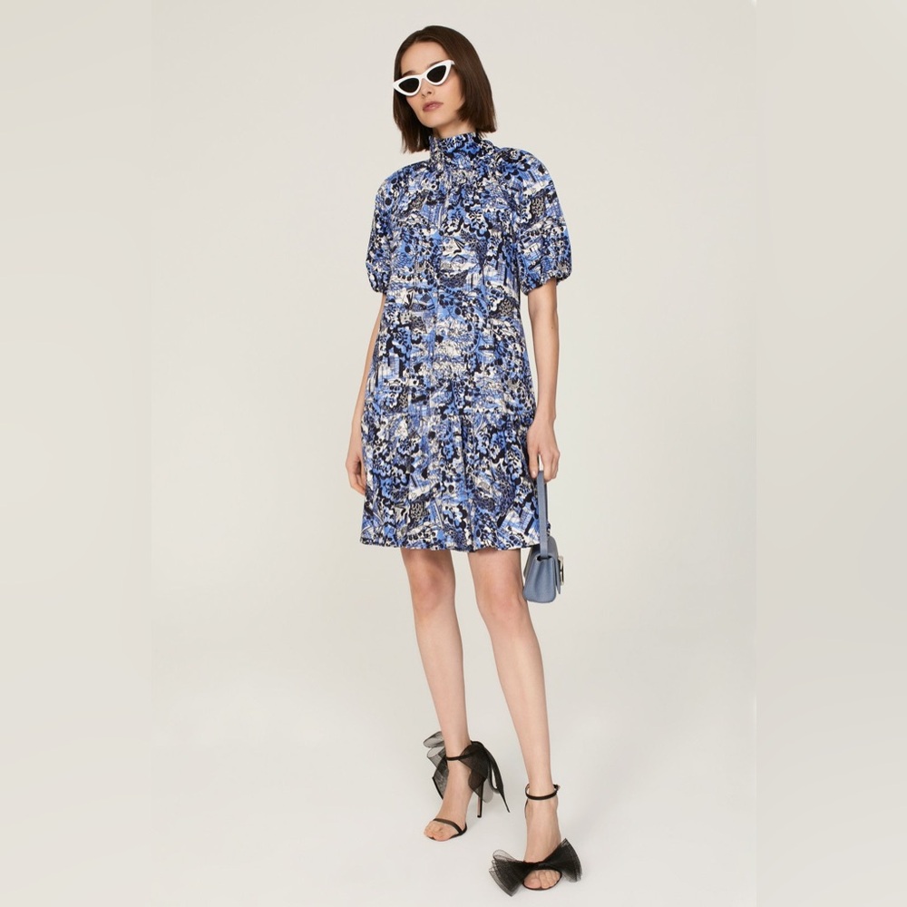 Kate Spade Blue and Black Mini Dress - Picture 3 of 9